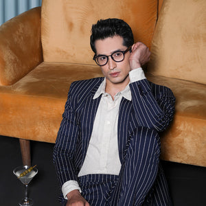 Blue Wayfarer Full Rim Unisex Eyeglasses by Vincent Chase Online-129618
