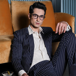 Blue Wayfarer Full Rim Unisex Eyeglasses by Vincent Chase Online-129618