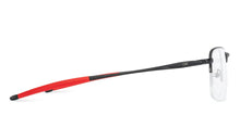 Load image into Gallery viewer, Black Rectangle Half Rim Unisex Eyeglasses by Lenskart Air Online-134709