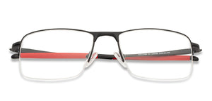 Black Rectangle Half Rim Unisex Eyeglasses by Lenskart Air Online-134709