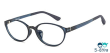 Load image into Gallery viewer, Blue Round Full Rim  Kid Eyeglasses by Vincent Chase Kids-137389