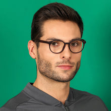 Load image into Gallery viewer, Blue Round Full Rim Unisex Eyeglasses by Lenskart Air Online-135616