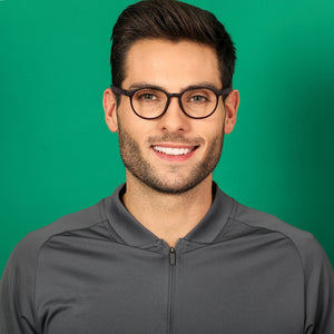 Blue Round Full Rim Unisex Eyeglasses by Lenskart Air Online-135616