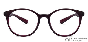Blue Round Full Rim Unisex Eyeglasses by Lenskart Air Online-135616