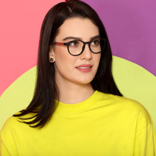 Load image into Gallery viewer, Black Round Full Rim Unisex Eyeglasses by Lenskart Air Online-135621