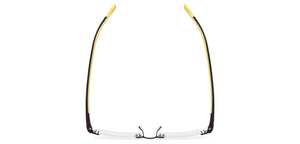 Black Rectangle Rimless Unisex Eyeglasses by Lenskart Air Online-115131