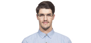 Black Rectangle Rimless Unisex Eyeglasses by Lenskart Air Online-115131