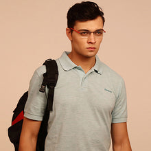 Load image into Gallery viewer, Black Rectangle Rimless Unisex Eyeglasses by Lenskart Air Online-115136