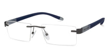 Load image into Gallery viewer, Grey Rectangle Rimless Unisex Eyeglasses by Lenskart Air Online-115147