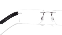 Load image into Gallery viewer, Grey Rectangle Rimless Unisex Eyeglasses by Lenskart Air Online-115155