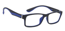 Load image into Gallery viewer, Black Rectangle Full Rim Unisex Eyeglasses by Lenskart Air Online-129579