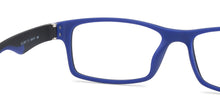 Load image into Gallery viewer, Black Rectangle Full Rim Unisex Eyeglasses by Lenskart Air Online-129579