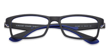 Load image into Gallery viewer, Black Rectangle Full Rim Unisex Eyeglasses by Lenskart Air Online-129579