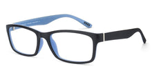 Load image into Gallery viewer, Black Rectangle Full Rim Unisex Eyeglasses by Lenskart Air Online-129586
