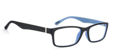 Load image into Gallery viewer, Black Rectangle Full Rim Unisex Eyeglasses by Lenskart Air Online-129586