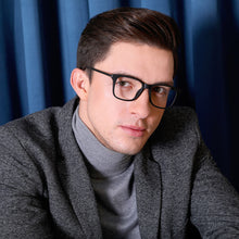 Load image into Gallery viewer, Black Wayfarer Full Rim Unisex Eyeglasses by Vincent Chase VC-129625