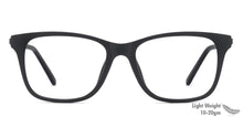 Load image into Gallery viewer, Black Wayfarer Full Rim Unisex Eyeglasses by Vincent Chase VC-129625
