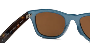 Blue Wayfarer Full Rim Unisex Sunglasses by Vincent Chase Polarized-209575