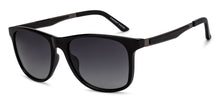 Load image into Gallery viewer, Black Wayfarer Full Rim Unisex Sunglasses by Vincent Chase-208628