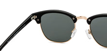 Load image into Gallery viewer, Black Clubmaster Full Rim Unisex Sunglasses by Vincent Chase Polarized-209578