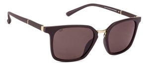 Gold Wayfarer Full Rim Unisex Sunglasses by Vincent Chase Polarized-130845