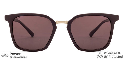 Gold Wayfarer Full Rim Unisex Sunglasses by Vincent Chase Polarized-130845