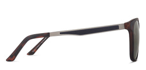 Brown Wayfarer Full Rim Unisex Sunglasses by Vincent Chase Polarized-130847