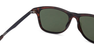 Brown Wayfarer Full Rim Unisex Sunglasses by Vincent Chase Polarized-130847