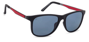 Black Wayfarer Full Rim Unisex Sunglasses by Vincent Chase Polarized-130848