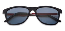 Load image into Gallery viewer, Black Wayfarer Full Rim Unisex Sunglasses by Vincent Chase Polarized-130848