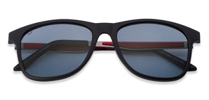 Black Wayfarer Full Rim Unisex Sunglasses by Vincent Chase Polarized-130848