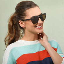 Load image into Gallery viewer, Brown Wayfarer Full Rim Unisex Sunglasses by Vincent Chase Polarized-135881
