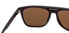 Load image into Gallery viewer, Brown Wayfarer Full Rim Unisex Sunglasses by Vincent Chase Polarized-135881