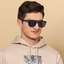Load image into Gallery viewer, Blue Wayfarer Full Rim Unisex Sunglasses by Vincent Chase Polarized-135882