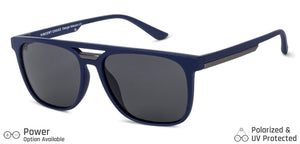 Blue Wayfarer Full Rim Unisex Sunglasses by Vincent Chase Polarized-135882