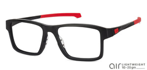 Black Rectangle Full Rim Unisex Eyeglasses by Lenskart Air Online-132400