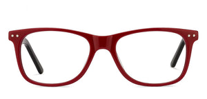 Red Wayfarer Full Rim Unisex Eyeglasses by Vincent Chase Online-124629