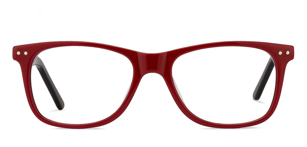 Red Wayfarer Full Rim Unisex Eyeglasses by Vincent Chase Online-124629
