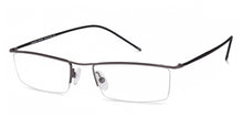 Load image into Gallery viewer, Grey Rectangle Half Rim Unisex Eyeglasses by Lenskart Air Online-87539