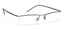 Load image into Gallery viewer, Grey Rectangle Half Rim Unisex Eyeglasses by Lenskart Air Online-87539