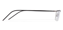 Load image into Gallery viewer, Grey Rectangle Half Rim Unisex Eyeglasses by Lenskart Air Online-87539