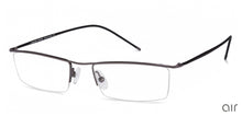 Load image into Gallery viewer, Grey Rectangle Half Rim Unisex Eyeglasses by Lenskart Air Online-87539