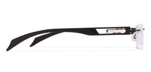 Black Rectangle Rimless Unisex Eyeglasses by Lenskart Air Online-96847