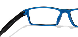 Black Rectangle Full Rim Unisex Eyeglasses by Lenskart Air Online-117297