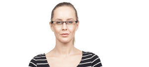 Black Rectangle Half Rim Unisex Eyeglasses by Lenskart Air Online-97633