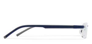 Grey Rectangle Rimless Unisex Eyeglasses by Lenskart Air Online-108855