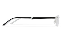Load image into Gallery viewer, Silver Rectangle Rimless Unisex Eyeglasses by Lenskart Air Online-108859