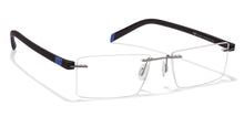 Load image into Gallery viewer, Grey Rectangle Rimless Unisex Eyeglasses by Lenskart Air Online-112551