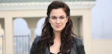 Load image into Gallery viewer, Grey Rectangle Rimless Unisex Eyeglasses by Lenskart Air Online-112548