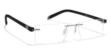 Load image into Gallery viewer, Grey Rectangle Rimless Unisex Eyeglasses by Lenskart Air Online-112548